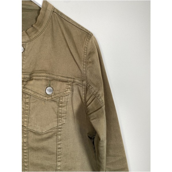 Denim Hunter str. 42 <br/> mørkegrøn denimjakke - Billede 5