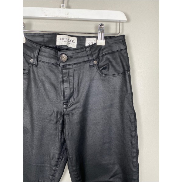 Pieszak str. 27 <br/> sorte coated bukser - Billede 2