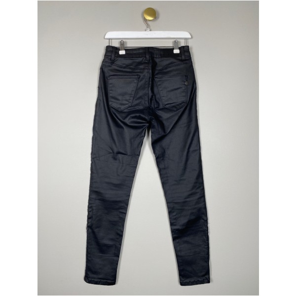 Pieszak str. 27 <br/> sorte coated bukser - Billede 3