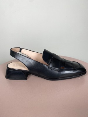 Wonders str. 38 <br/>sorte slingbacks