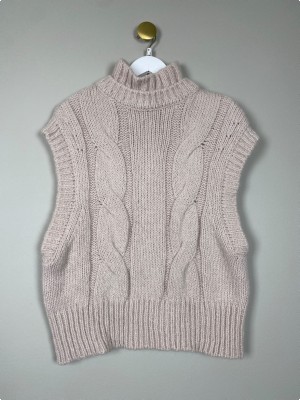 Norr str. S/M <br/> strikket vest