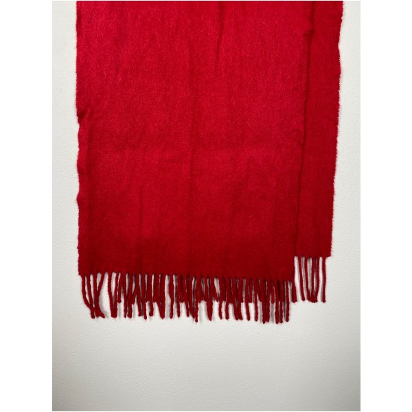 Burberry <br/> rødt cashmere tørklæde - Billede 4