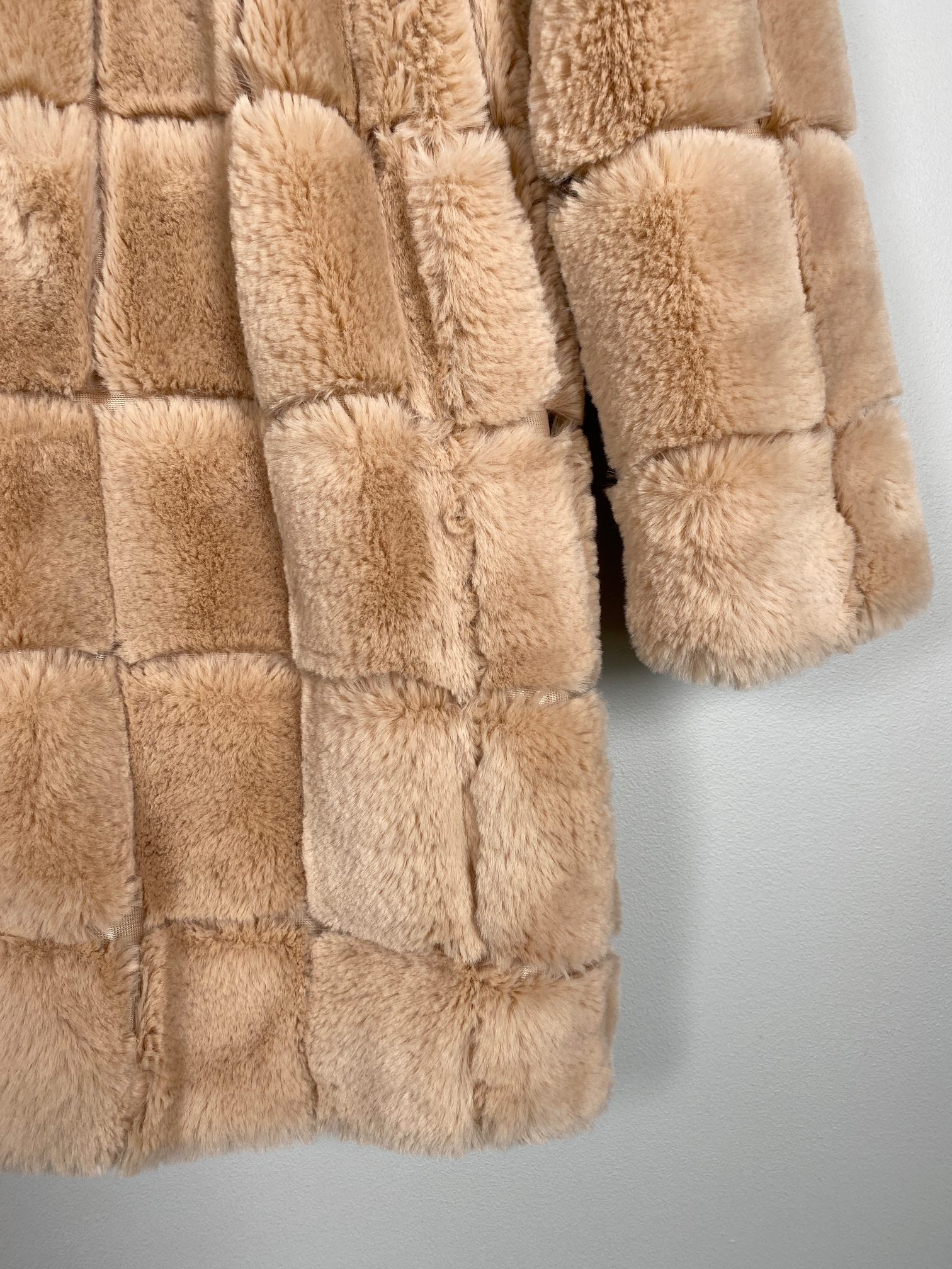 Soft Rebels str. M <br/> lys lignende pels jakke - Billede 3