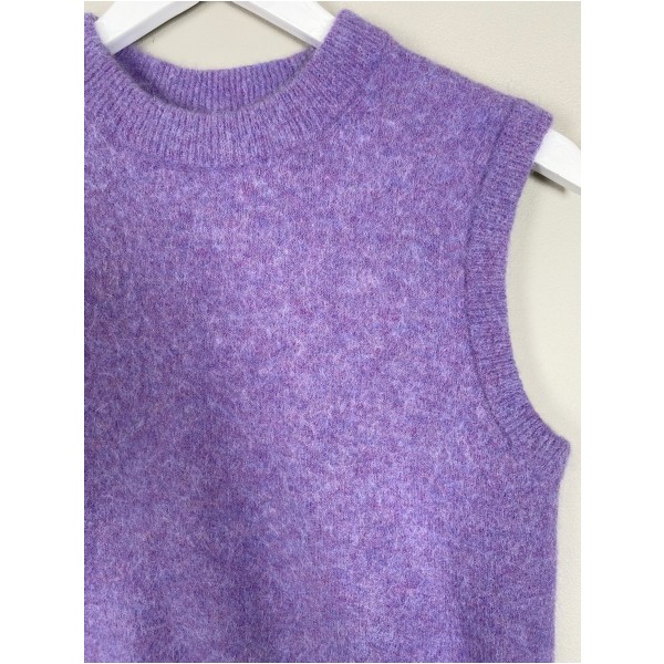 Arket str. S <br/> lilla strik vest - Billede 2