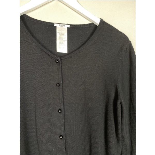 Wolford str. M <br/> sort bluse som går ind i taljen - Billede 2