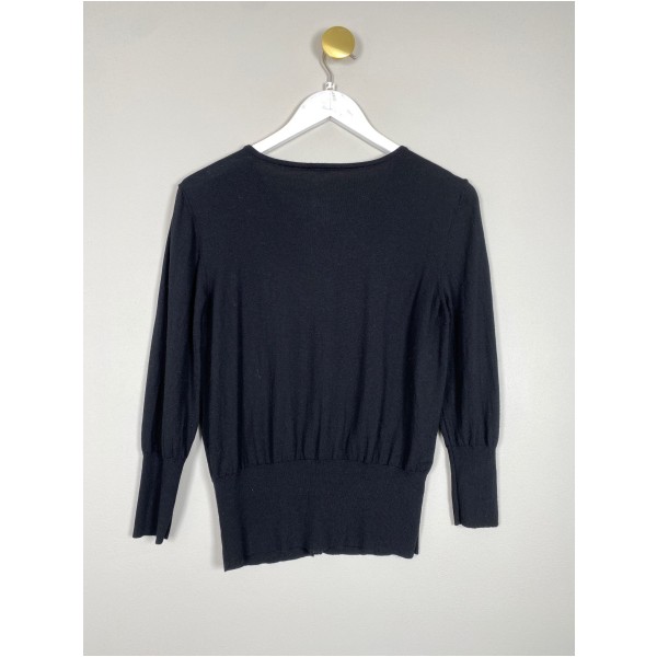 Wolford str. M <br/> sort bluse som går ind i taljen - Billede 3