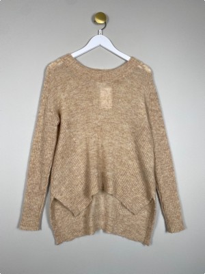 The Lab str. M <br/> beige lang strik