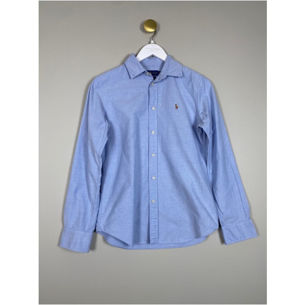 Ralph Lauren str. S <br/> Slim fit blå skjorte