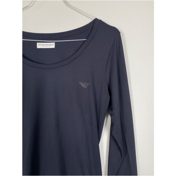 Emporio Armani str. S <br/> sort bluse - Billede 2