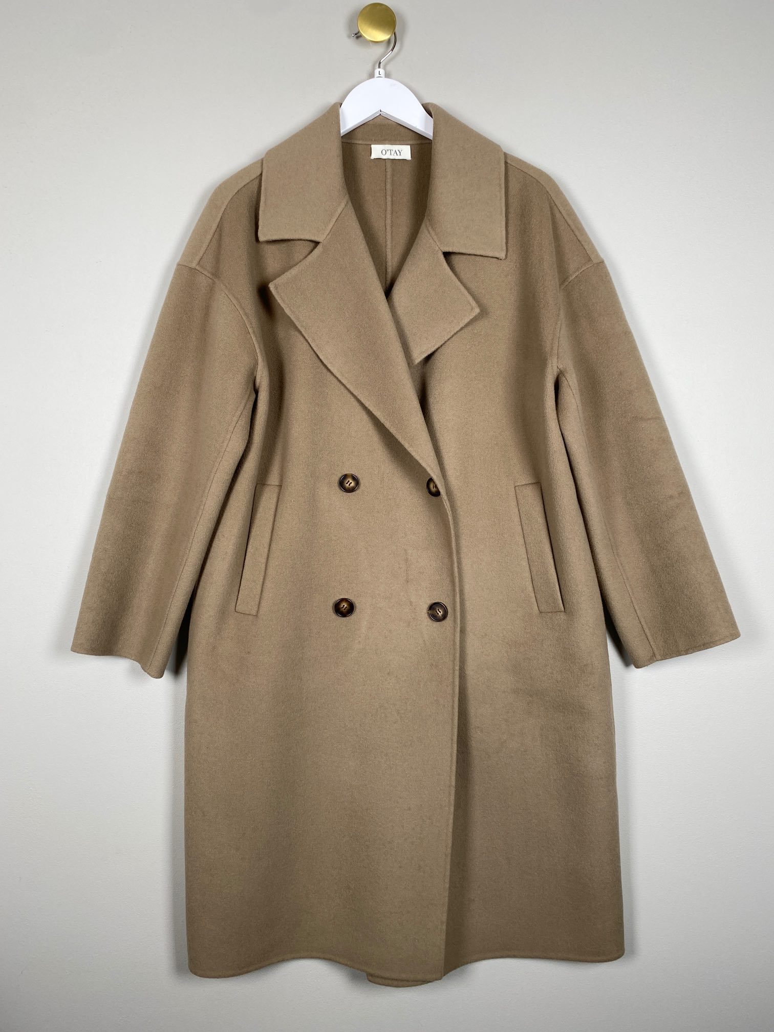 O'TAY str. L <br/> frakke i uld