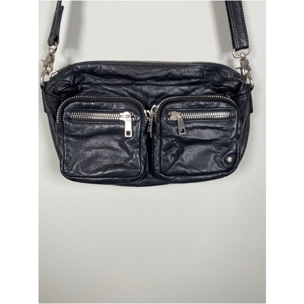 Depeche sort læder crossbody taske - Billede 2