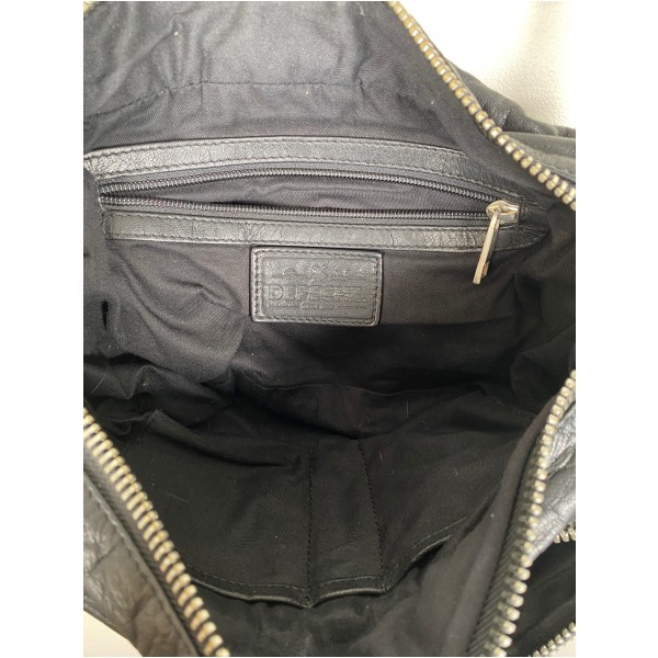 Depeche sort læder crossbody taske - Billede 5