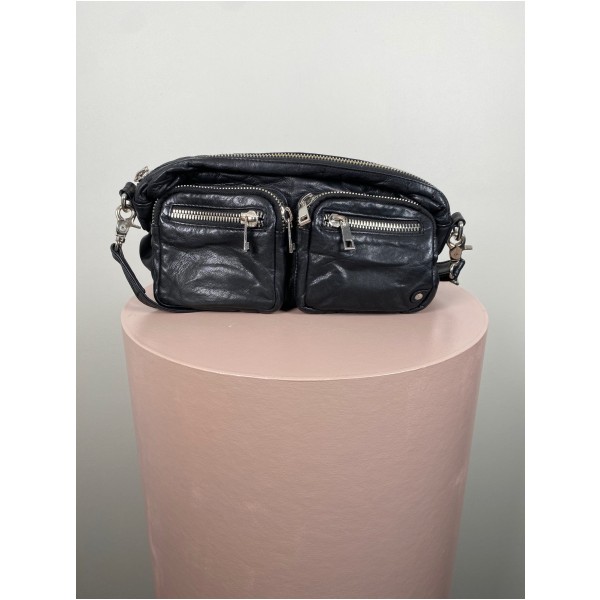 Depeche sort læder crossbody taske - Billede 3