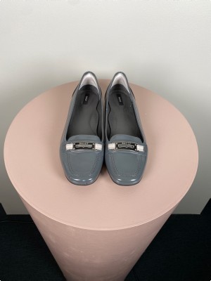 Bally ballerinaer i blå/grå str. 39
