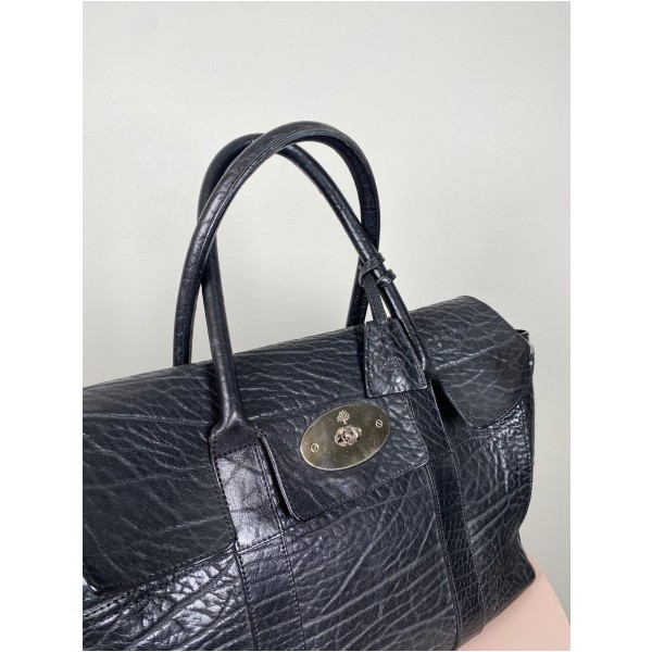 Mulberry <br/> Mulberry Bayswater sort Croco skind - Billede 6