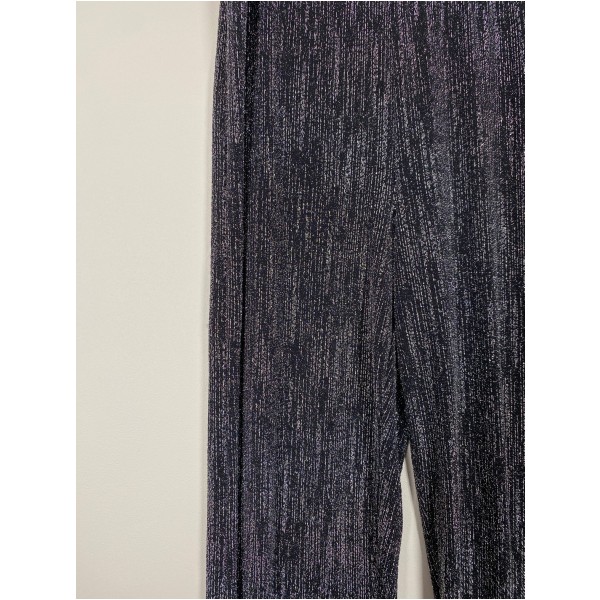 Leveté Room str. XL <br/> sort glimmerbukser - Billede 2