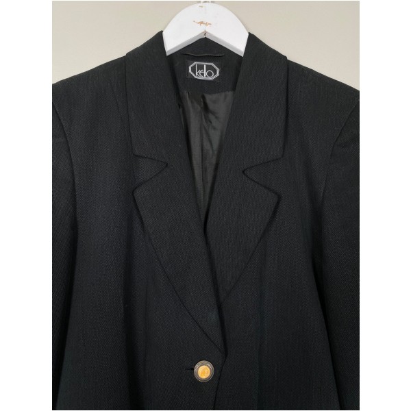 Kello str. 36 <br/> sort blazer - Billede 2