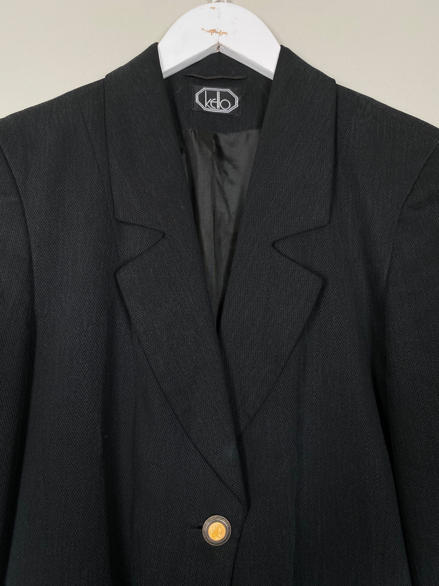 Kello str. 36 <br/> sort blazer - Billede 2