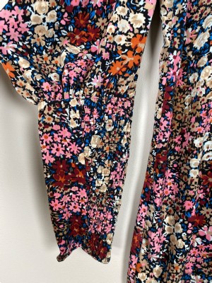 Vero Moda str. S <br/> blomster mønstret kjole