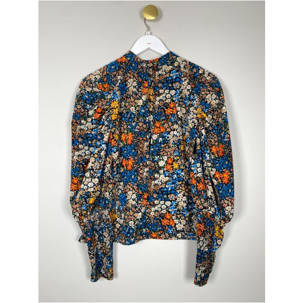 Vero Moda str. S <br/> blomster mønstret bluse - Billede 3