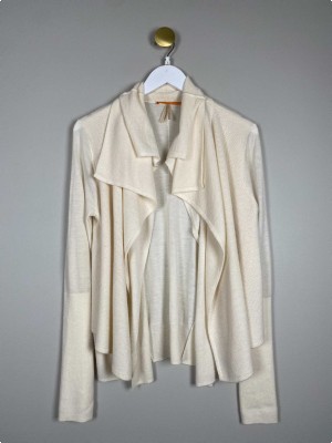 Hugo Boss str. M/L <br/> råhvid cardigan
