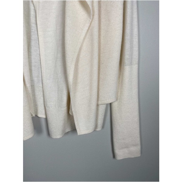 Hugo Boss str. M/L <br/> råhvid cardigan - Billede 2