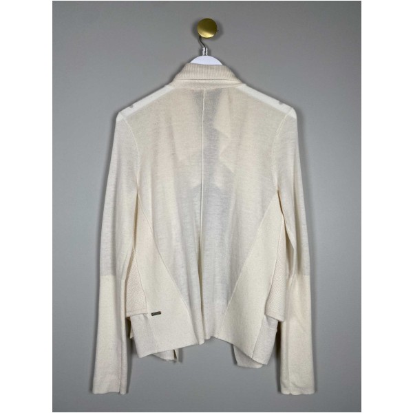 Hugo Boss str. M/L <br/> råhvid cardigan - Billede 3