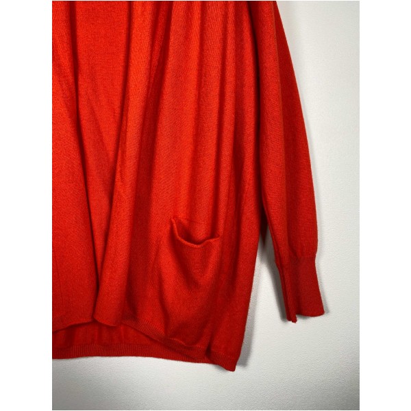 Princess str. XL <br/> rød cardigan - Billede 2