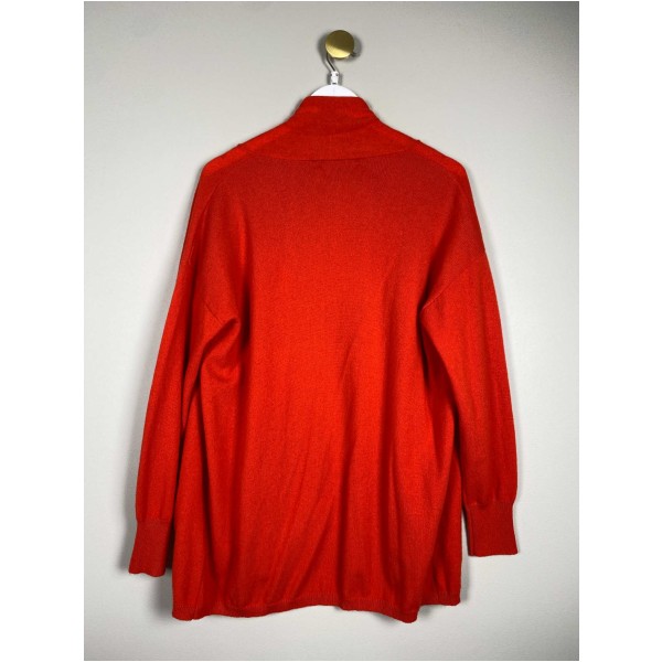 Princess str. XL <br/> rød cardigan - Billede 3