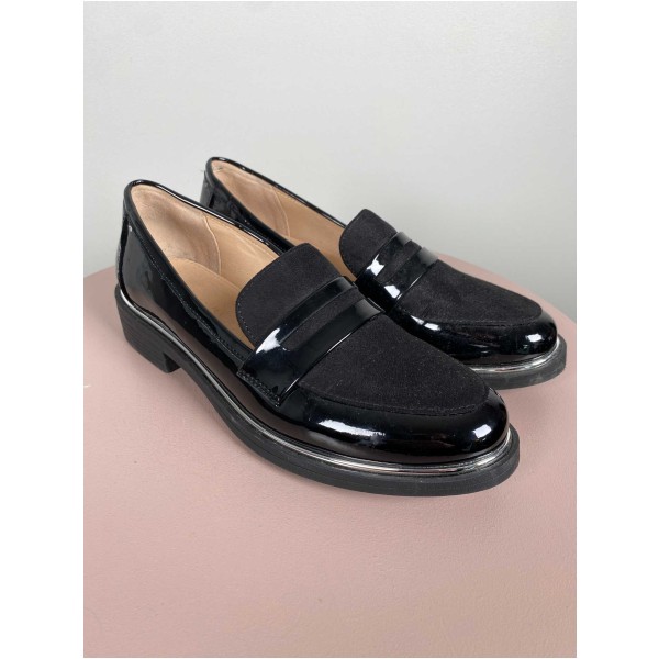 Norrliv str. 38 <br/> sorte loafers - Billede 4