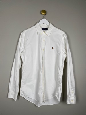 Ralph Lauren str. L <br/> hvid skjorte