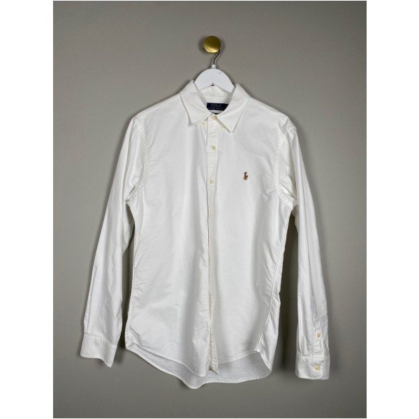 Ralph Lauren str. L <br/> hvid skjorte