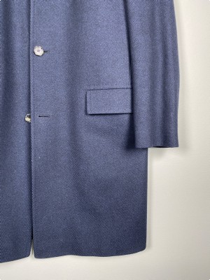 Hugo Boss str. 54 <br/> mørkeblåt uld jakke