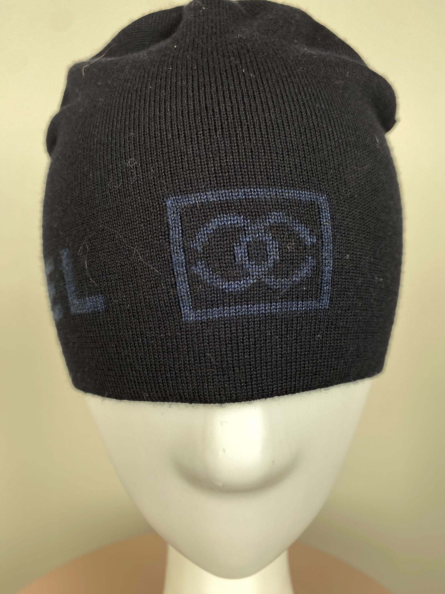 Chanel str. onesize <br/> sort hue med logo - Billede 4