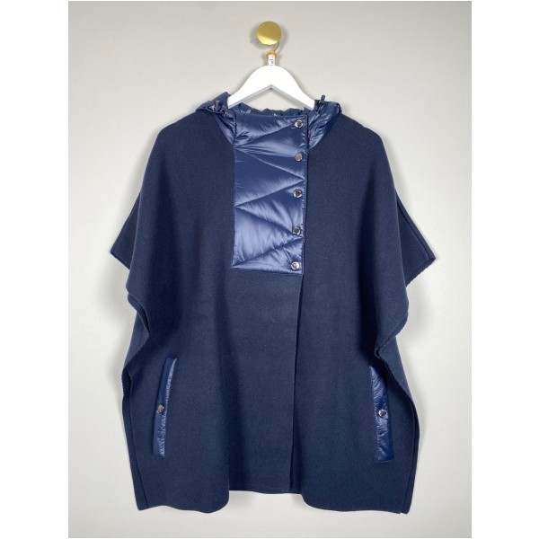 Redgreen str. S/M <br/> navy poncho