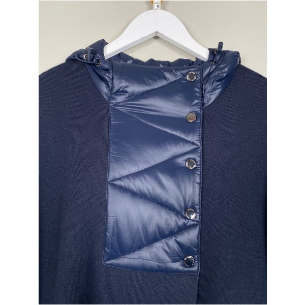 Redgreen str. S/M <br/> navy poncho - Billede 2