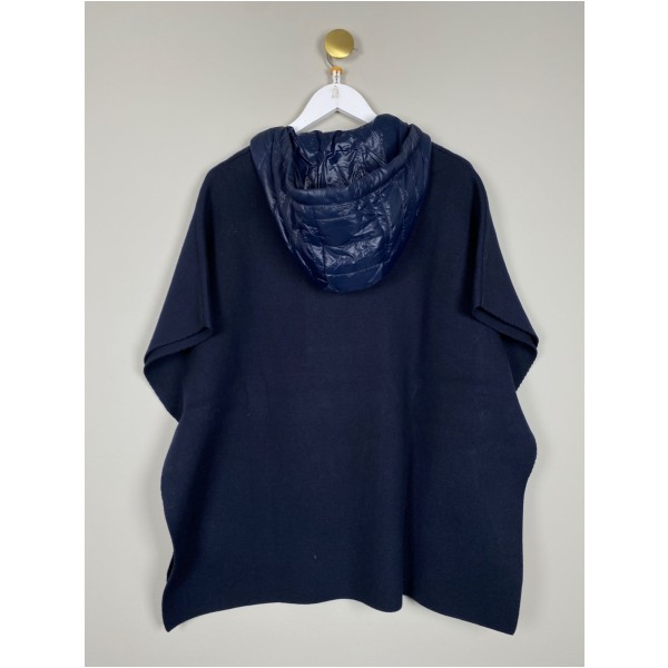 Redgreen str. S/M <br/> navy poncho - Billede 3