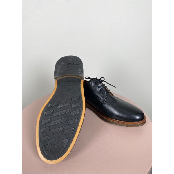 Shoe the Bear str. 40 <br/> sort snøresko - Billede 3
