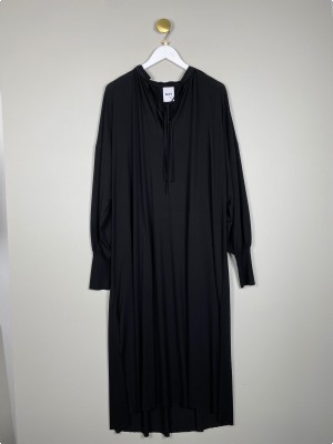 Day Birger et Mikkelsen str. XXL <br/> lang sort kjole