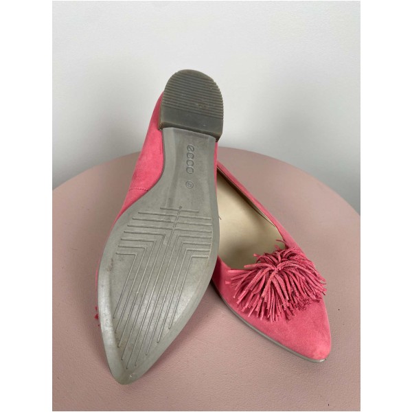 ecco ballerinaer i pink str.40 - Billede 4