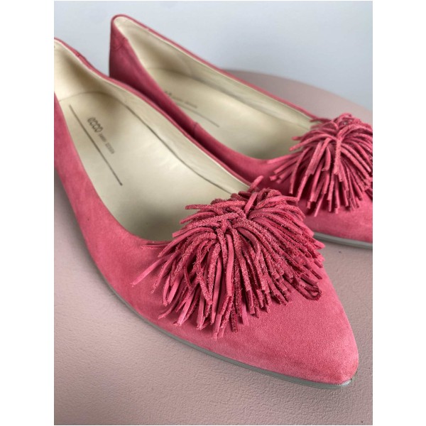 ecco ballerinaer i pink str.40 - Billede 5