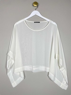 Elinette hvid tynd bluse str. 38