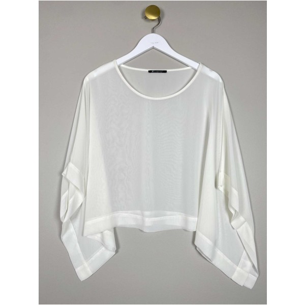 Elinette hvid tynd bluse str. 38