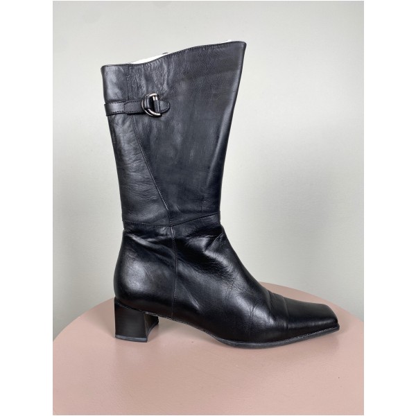 Sienna str. 41<br/> sort støvle