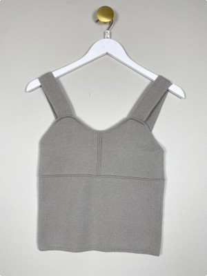 Lisa Yang str. XS/S <br/b> Cashmere grå top