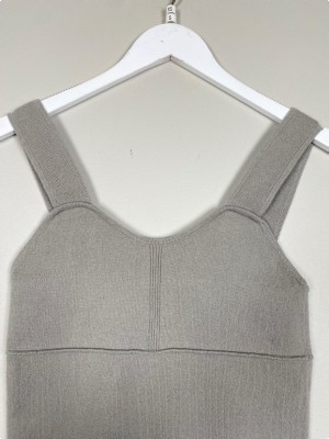 Lisa Yang str. XS/S <br/b> Cashmere grå top