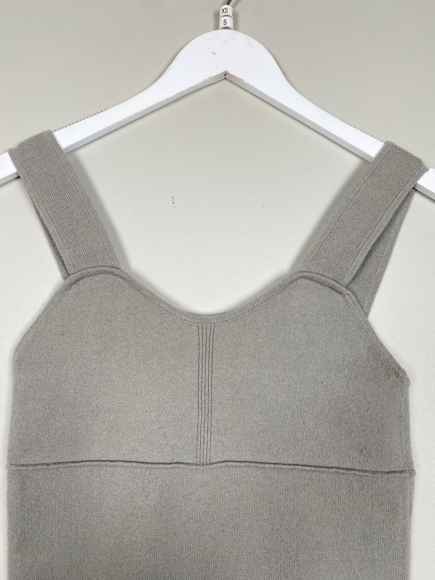 Lisa Yang str. XS/S <br/b> Cashmere grå top - Billede 2