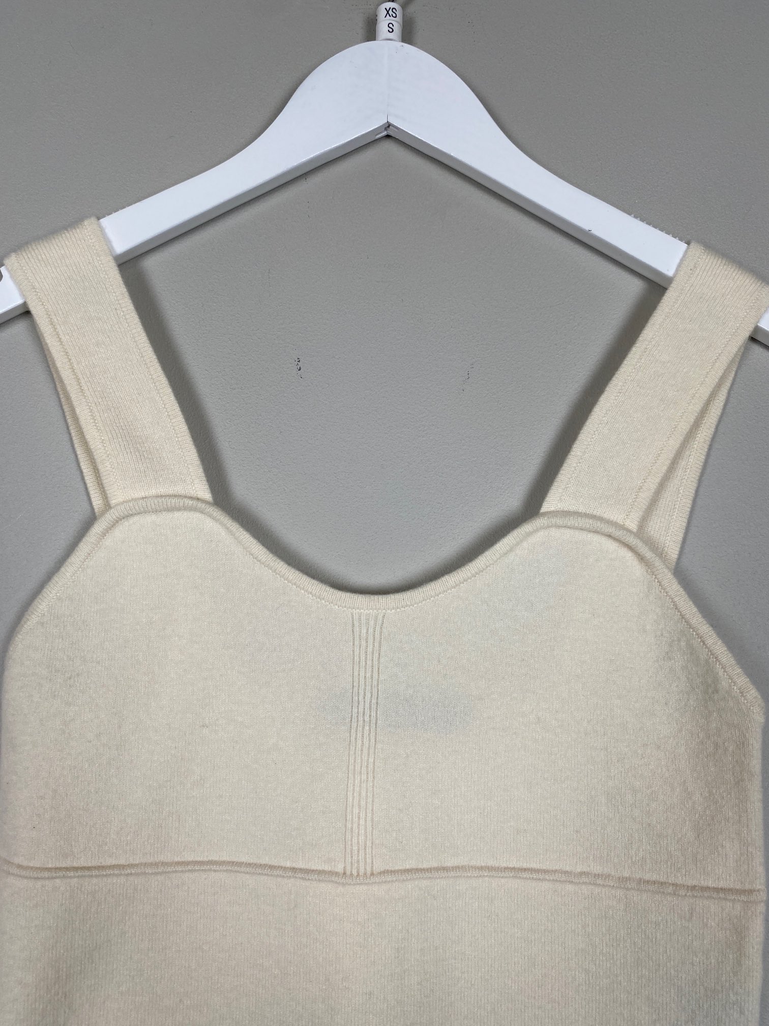 Lisa Yang str. XS/S <br/b> Cashmere lys top - Billede 3