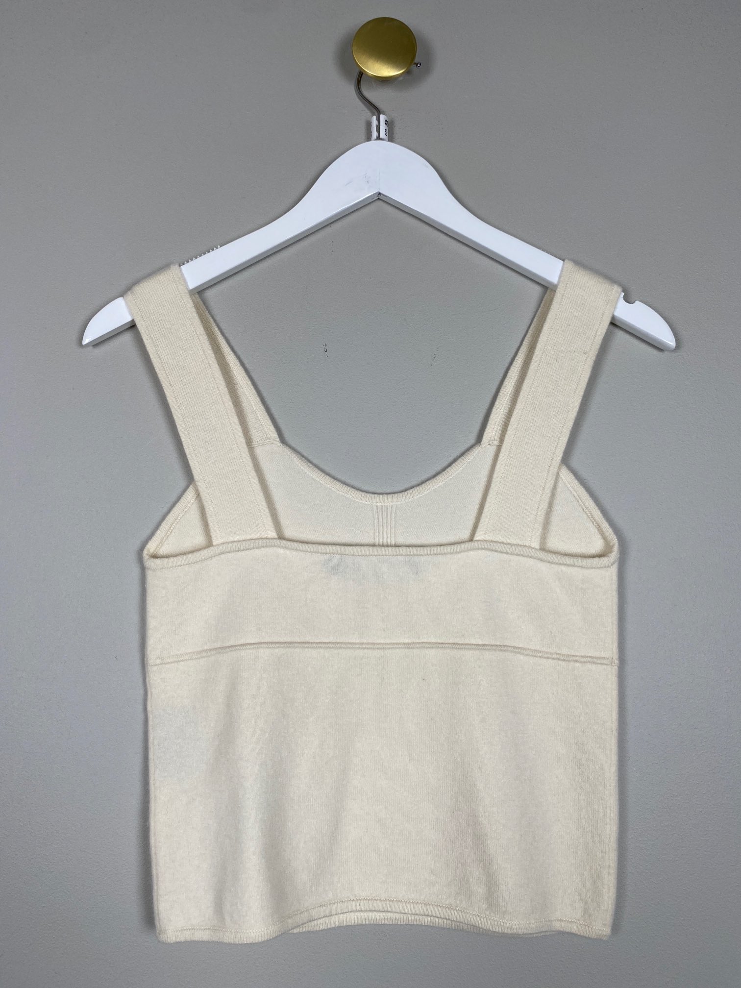 Lisa Yang str. XS/S <br/b> Cashmere lys top - Billede 2