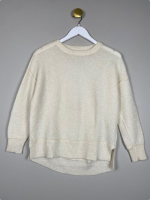 Malene Birger str. XS <br/b> lys uld sweater